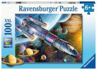 Játék Ravensburger Puzzle - Vesmírná mise 100 dílků 