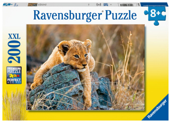Joc / Jucărie Ravensburger Puzzle - Malý lev 200 dílků 