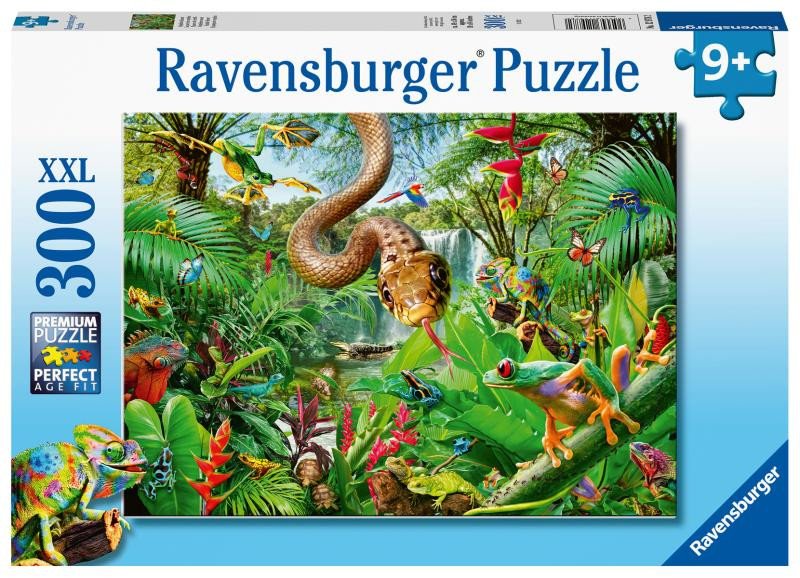 Játék Ravensburger Puzzle - Letovisko plazů 300 dílků 
