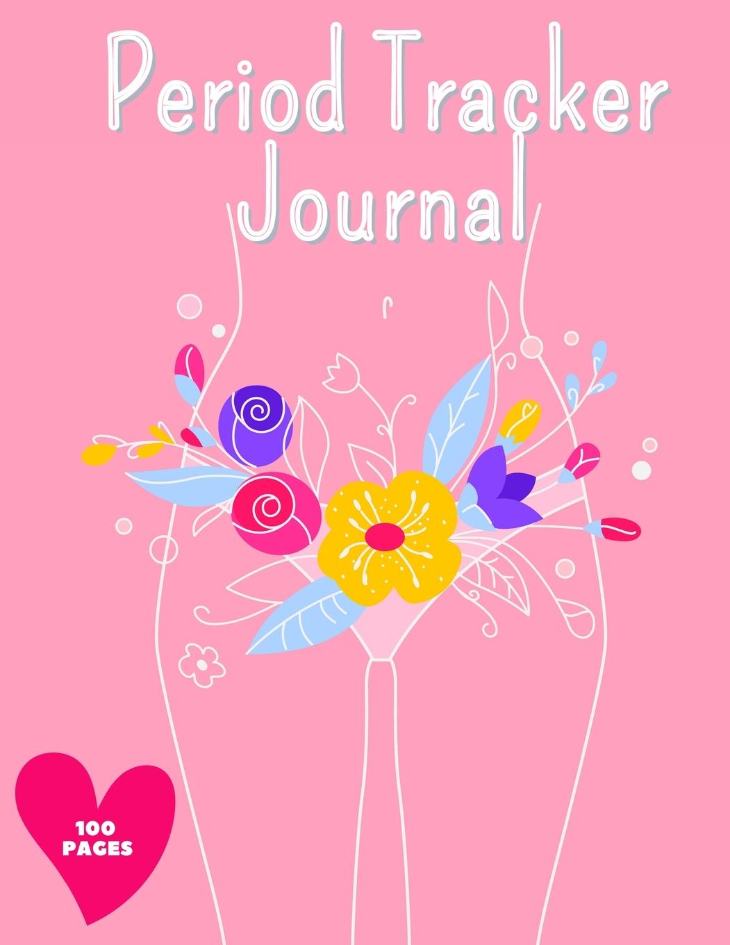 Kniha Period Tracker Journal 