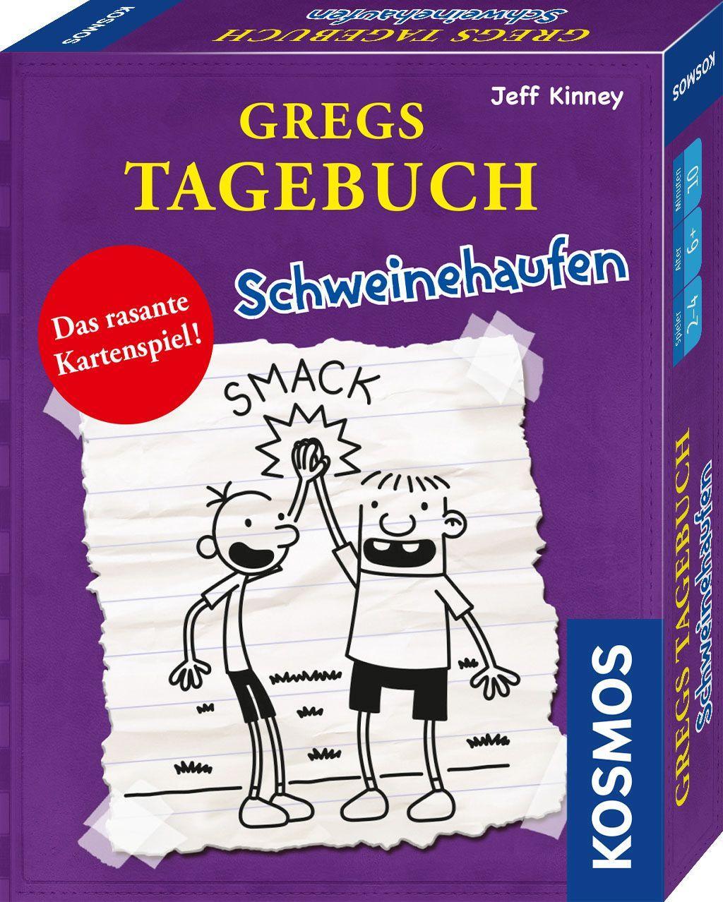 Hra/Hračka Kartenspiel Gregs Tagebuch - Schweinehaufen 