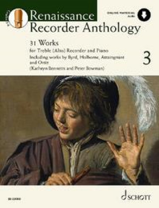 Carte Renaissance Recorder Anthology 3 Peter Bowman