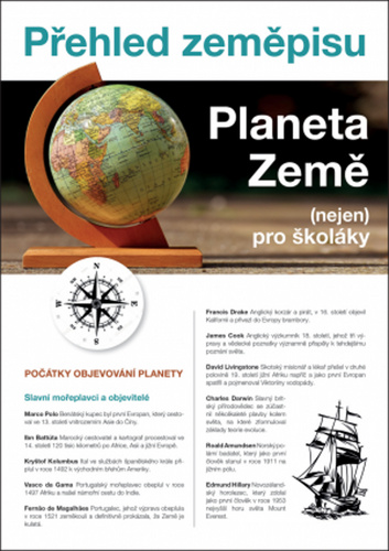 Carte Planeta Země  (nejen) pro školáky Martin Kolář