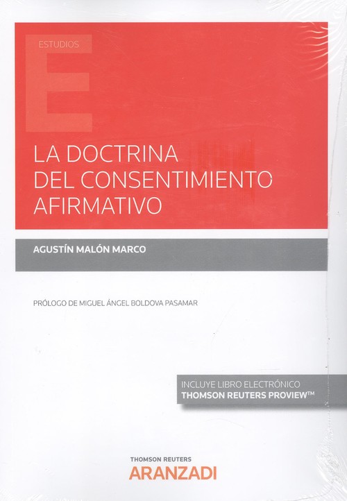 Book DOCTRINA DEL CONSENTIMIENTO AFIRMATIVO,LA DUO AGUSTIN MALON MARCO