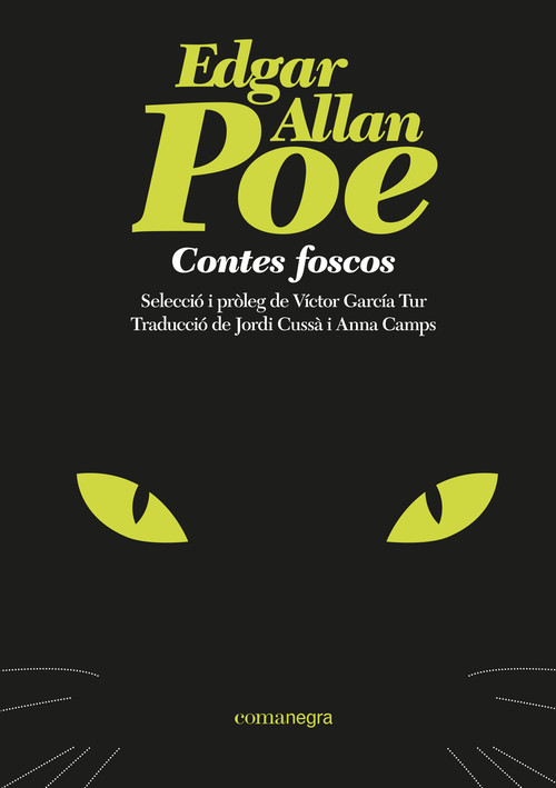 Kniha Contes foscos Edgar Allan Poe