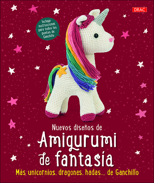 Kniha Nuevos diseños de Amigurumi de fantasía 