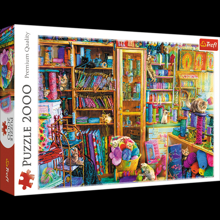 Game/Toy Puzzle 2000 obserwacyjne Koci raj 27113 