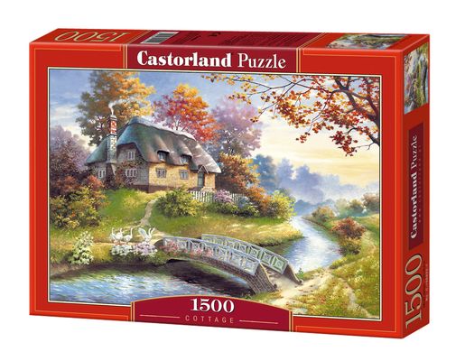 Kniha Puzzle 1500 Domek C-150359-2 