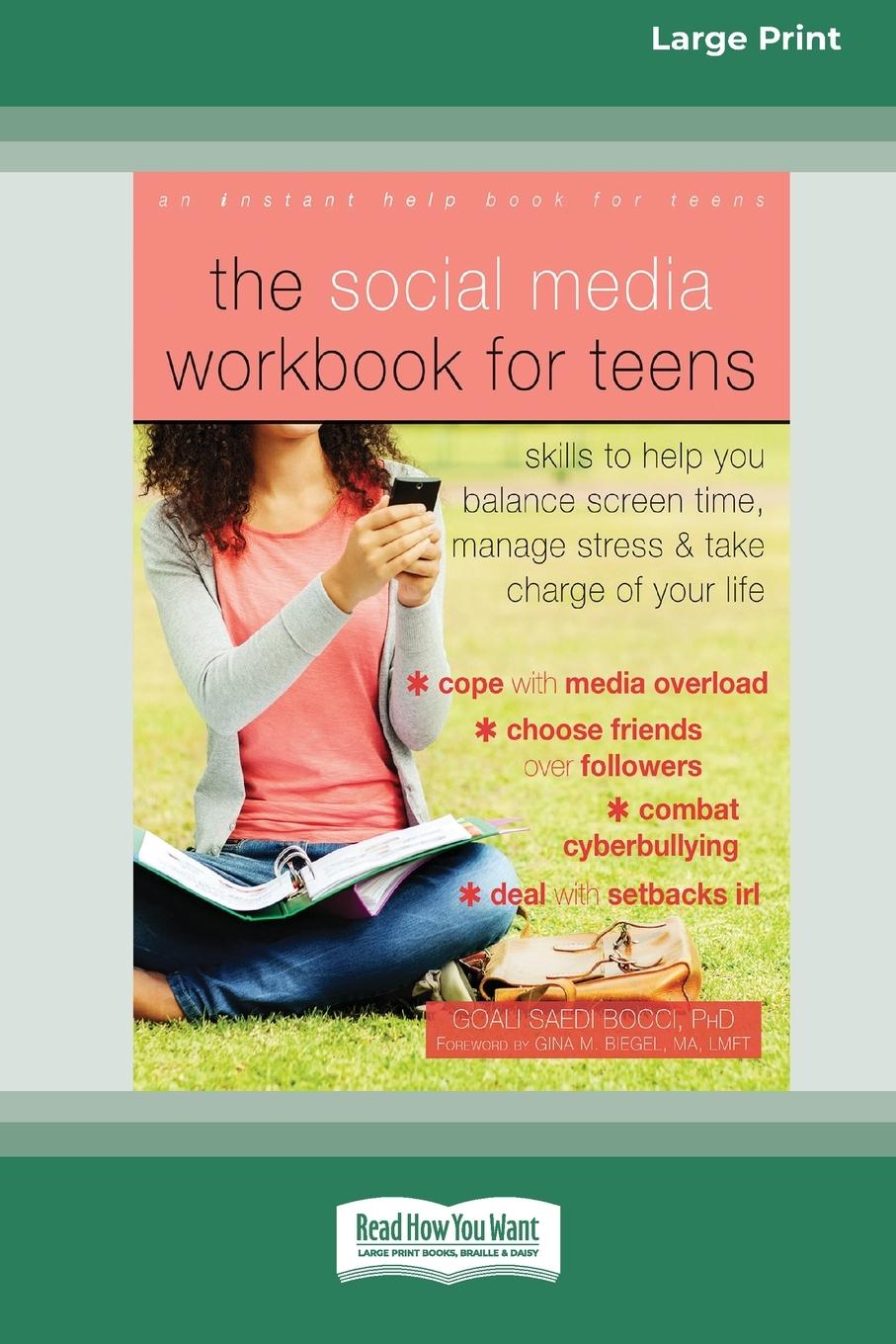 Buch Social Media Workbook for Teens Goali Saedi Bocci