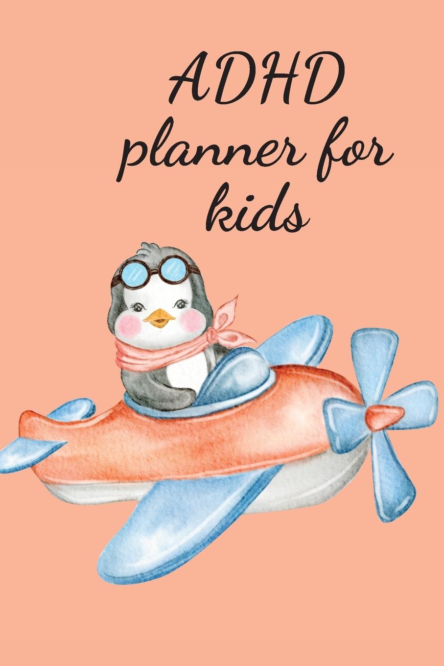 Kniha ADHD planner for kids 