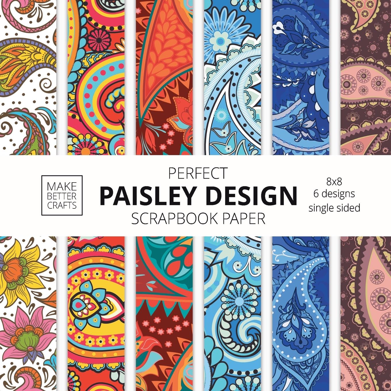 Kniha Perfect Paisley Design Scrapbook Paper 