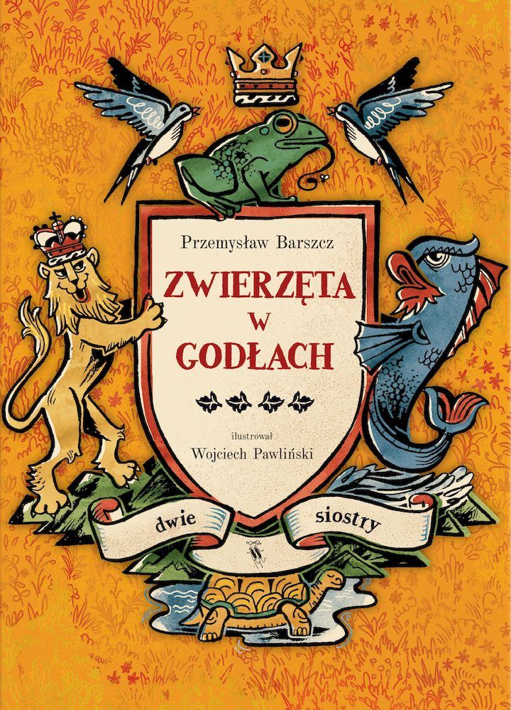 Книга Zwierzęta w godłach Przemysław Barszcz