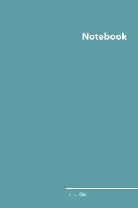 Boek Lined College Ruled Notebook 