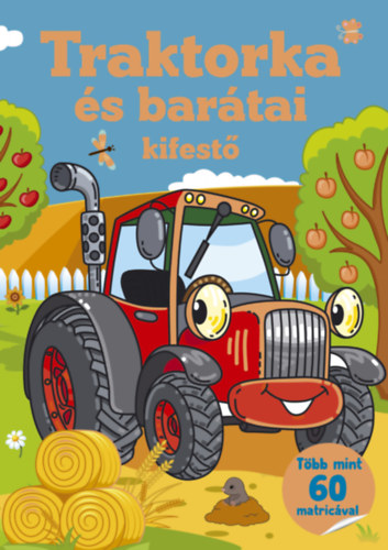 Book Traktorka és barátai kifestő 