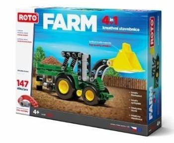 Game/Toy ROTO Stavebnice 4v1 Farm, 147 dílků 