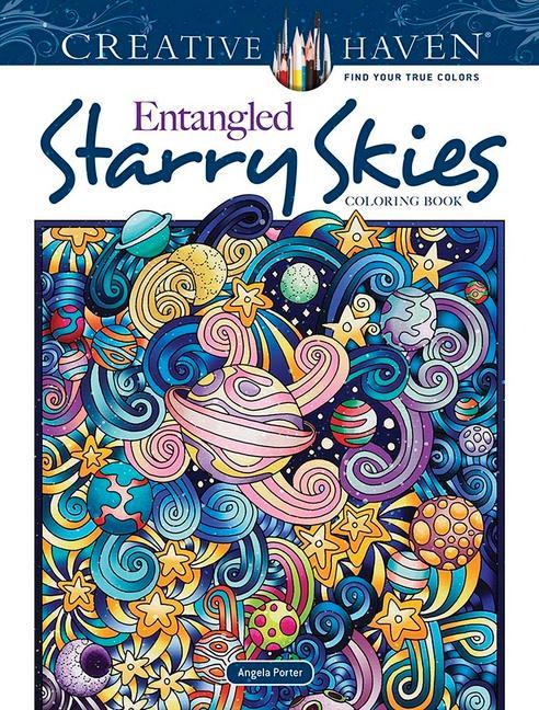 Kniha Creative Haven Entangled Starry Skies Coloring Book 