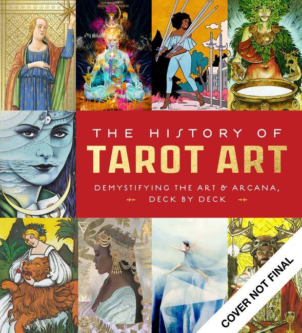 Könyv History of Tarot Art Holly Adams Easley