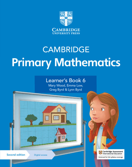Книга Cambridge Primary Mathematics Learner's Book 6 with Digital Access (1 Year) Mary Wood