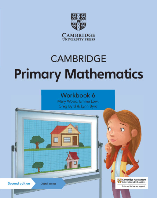 Книга Cambridge Primary Mathematics Workbook 6 with Digital Access (1 Year) Mary Wood