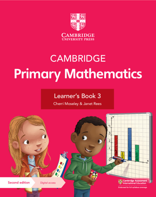 Книга Cambridge Primary Mathematics Learner's Book 3 with Digital Access (1 Year) Cherri Moseley