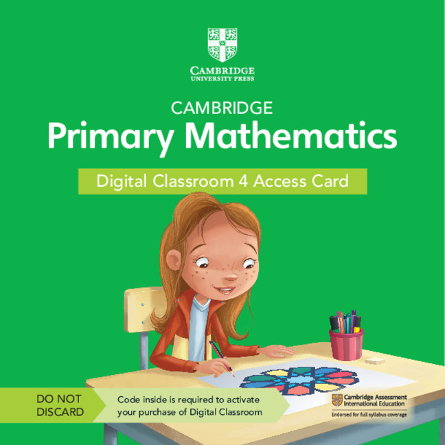 Kniha Cambridge Primary Mathematics Digital Classroom 4 Access Card (1 Year Site Licence) Tutors24