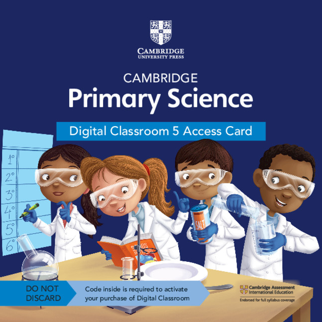Kniha Cambridge Primary Science Digital Classroom 5 Access Card (1 Year Site Licence) Fiona Baxter