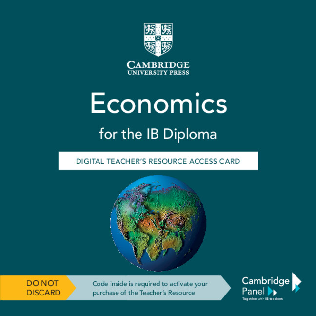 Carte Economics for the IB Diploma Digital Teacher's Resource Access Card Ellie Tragakes
