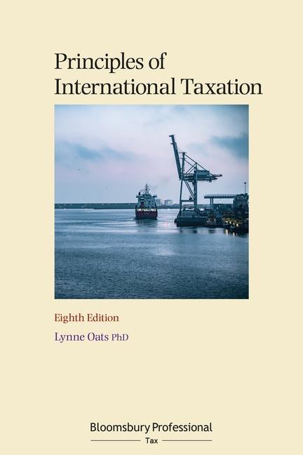 Carte Principles of International Taxation Emer Mulligan