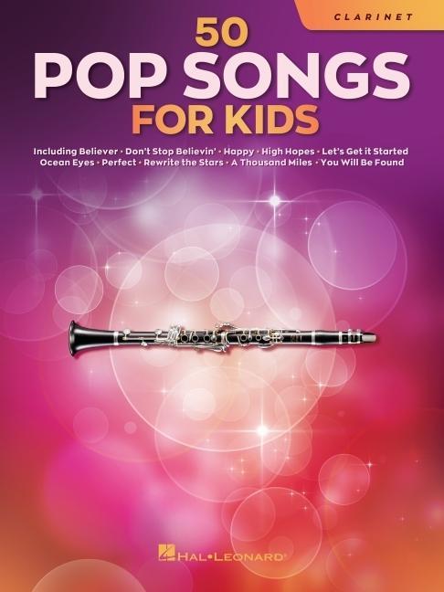 Carte Pop Songs for Kids for Clarinet 