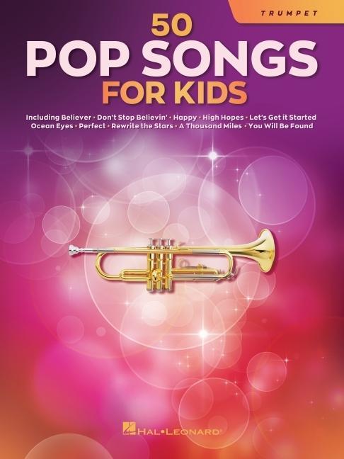 Kniha 50 Pop Songs for Kids for Trumpet 