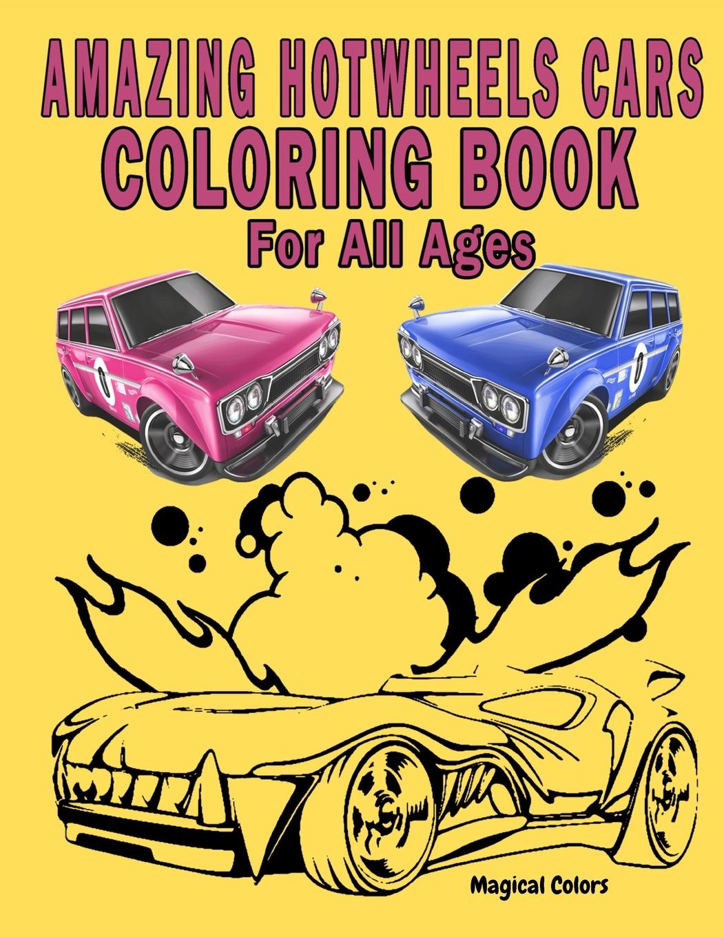 Książka Amazing HotWheels Cars Coloring Book For All Ages 