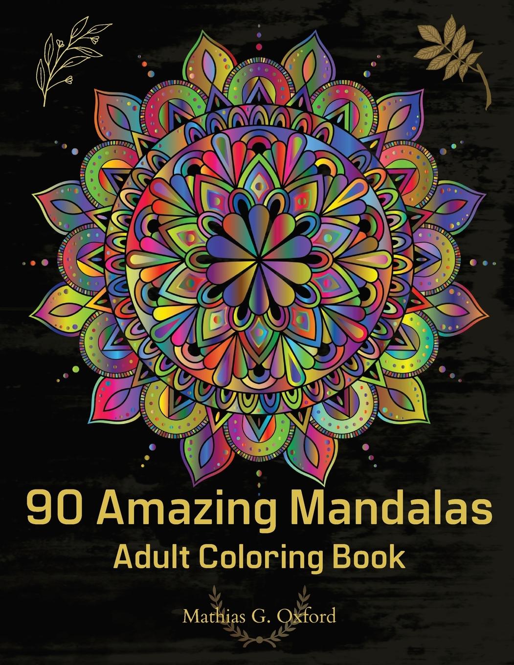 Book 90 Amazing Mandalas 