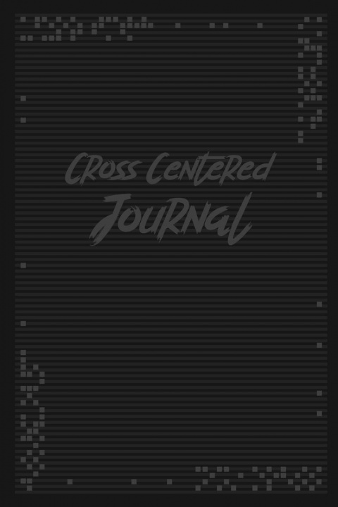 Knjiga Cross Centered Journal Matthew Irons