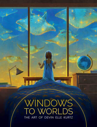 Книга Windows to Worlds: The art of Devin Elle Kurtz 