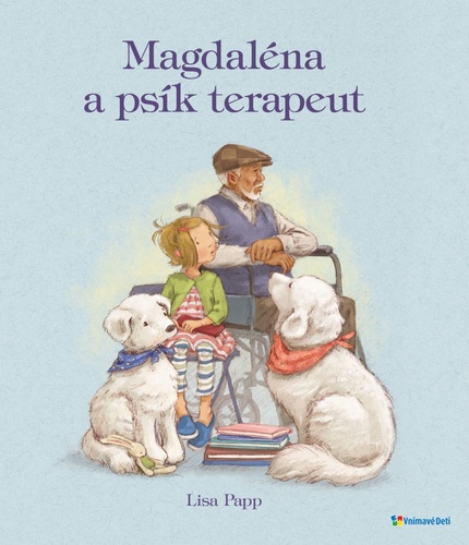 Kniha Magdaléna a psík terapeut Lisa Papp