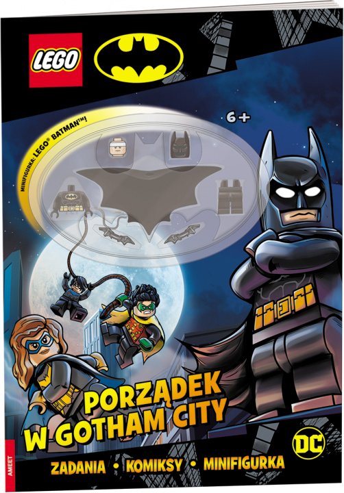 Knjiga Lego Batman Porządek w Gotham city LNC-6457 Opracowania Zbiorowe