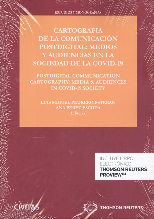 Könyv CARTOGRAFIA DE LA COMUNICACION POST DIGITAL LUIS MIGUEL PEDRERO ESTEBAN