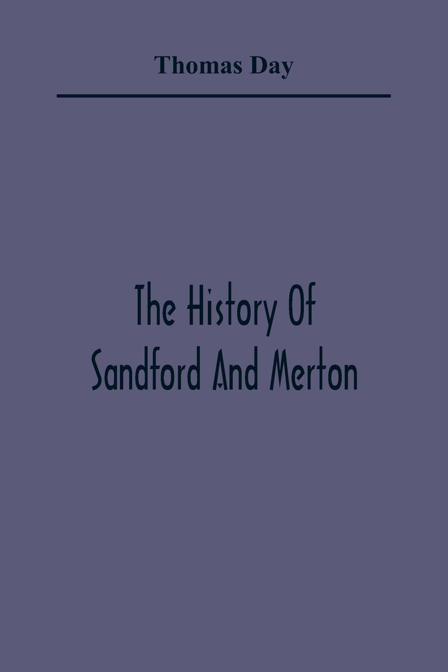Boek History Of Sandford And Merton Thomas Day