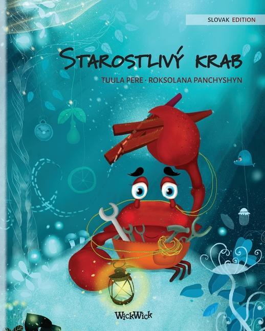 Kniha Starostlivy krab (Slovak Edition of "The Caring Crab") Roksolana Panchyshyn
