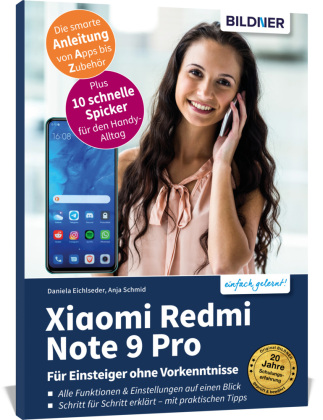 Carte Xiaomi Redmi Note 9 / 9 Pro / 9S - Für Einsteiger ohne Vorkenntnisse Daniela Eichlseder