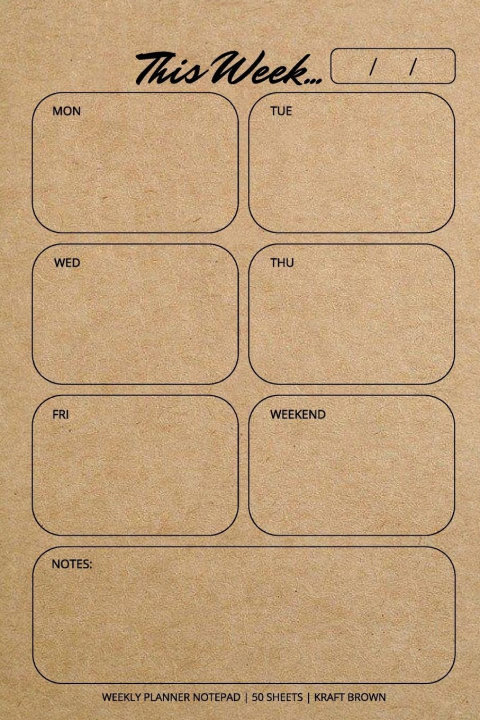Knjiga Weekly Planner Notepad Llama Bird Press