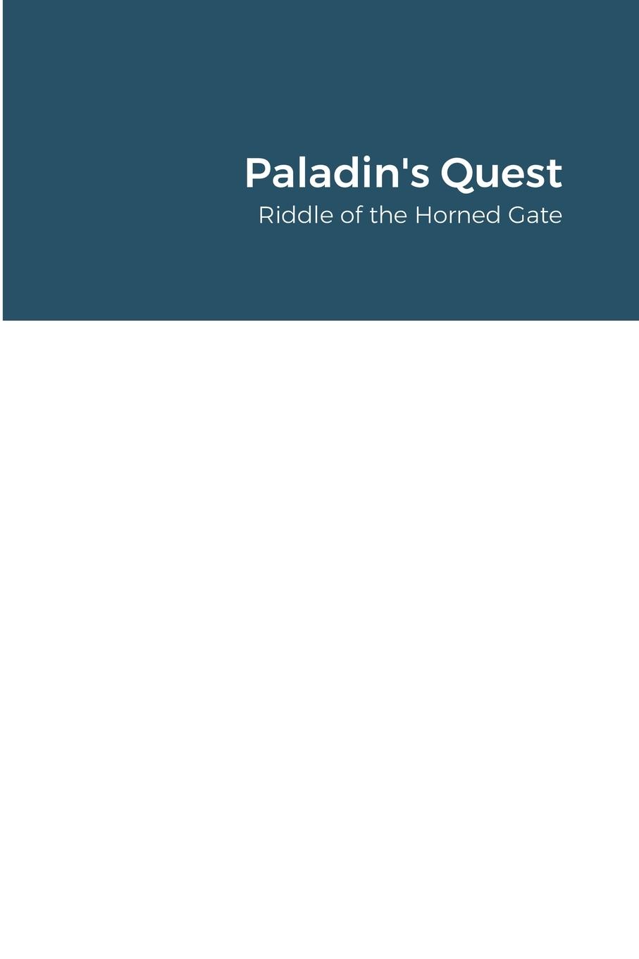 Buch Paladin's Quest Troy Mepyans