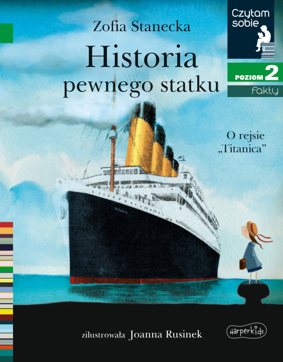 Kniha Historia pewnego statku. O rejsie Titanica. Czytam sobie. Poziom 2 Zofia Stanecka