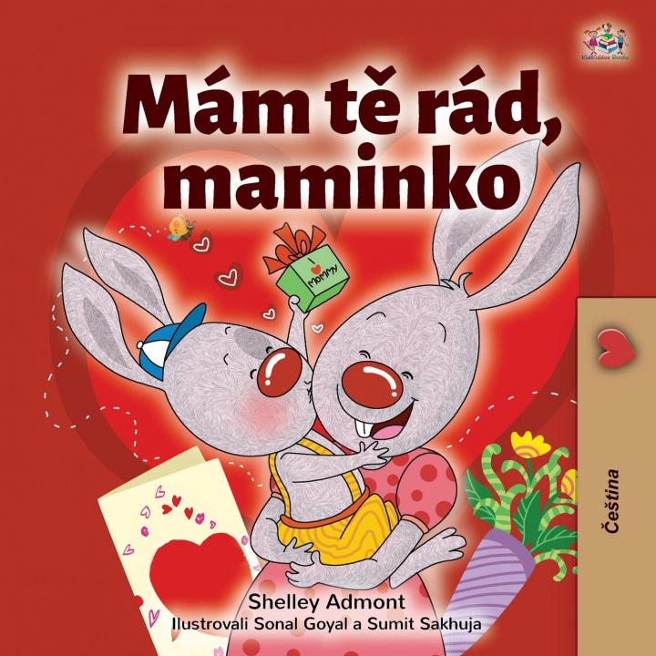 Könyv I Love My Mom (Czech Children's Book) Kidkiddos Books
