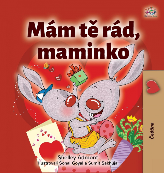 Kniha I Love My Mom (Czech Children's Book) Kidkiddos Books