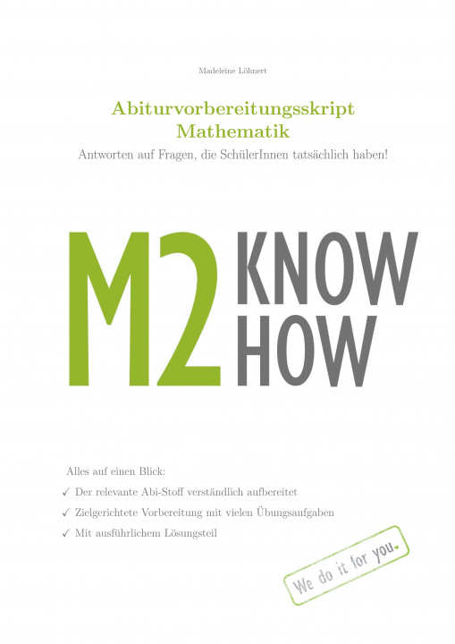 Knjiga Abiturvorbereitungsskript Mathematik 
