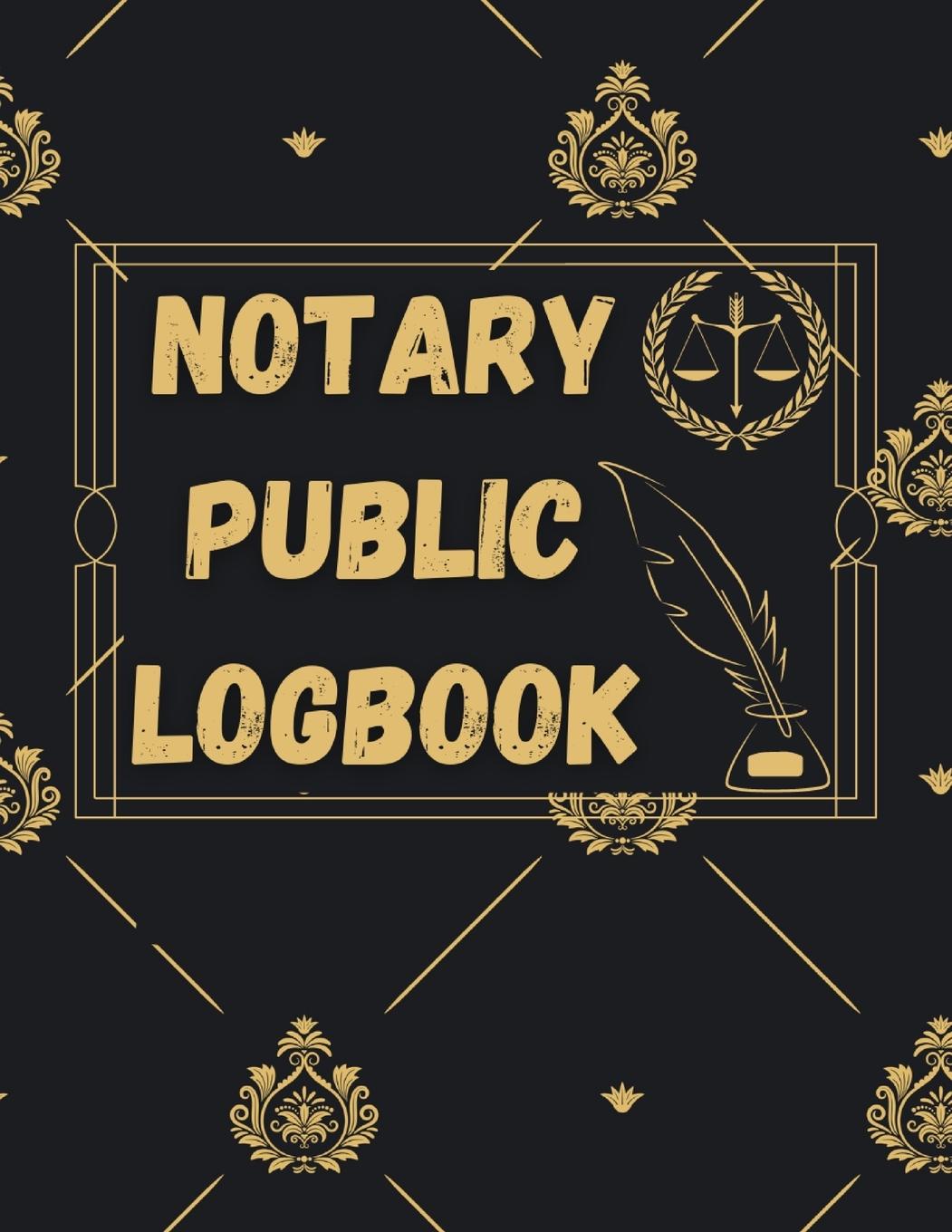 Kniha Notary Public Log Book 