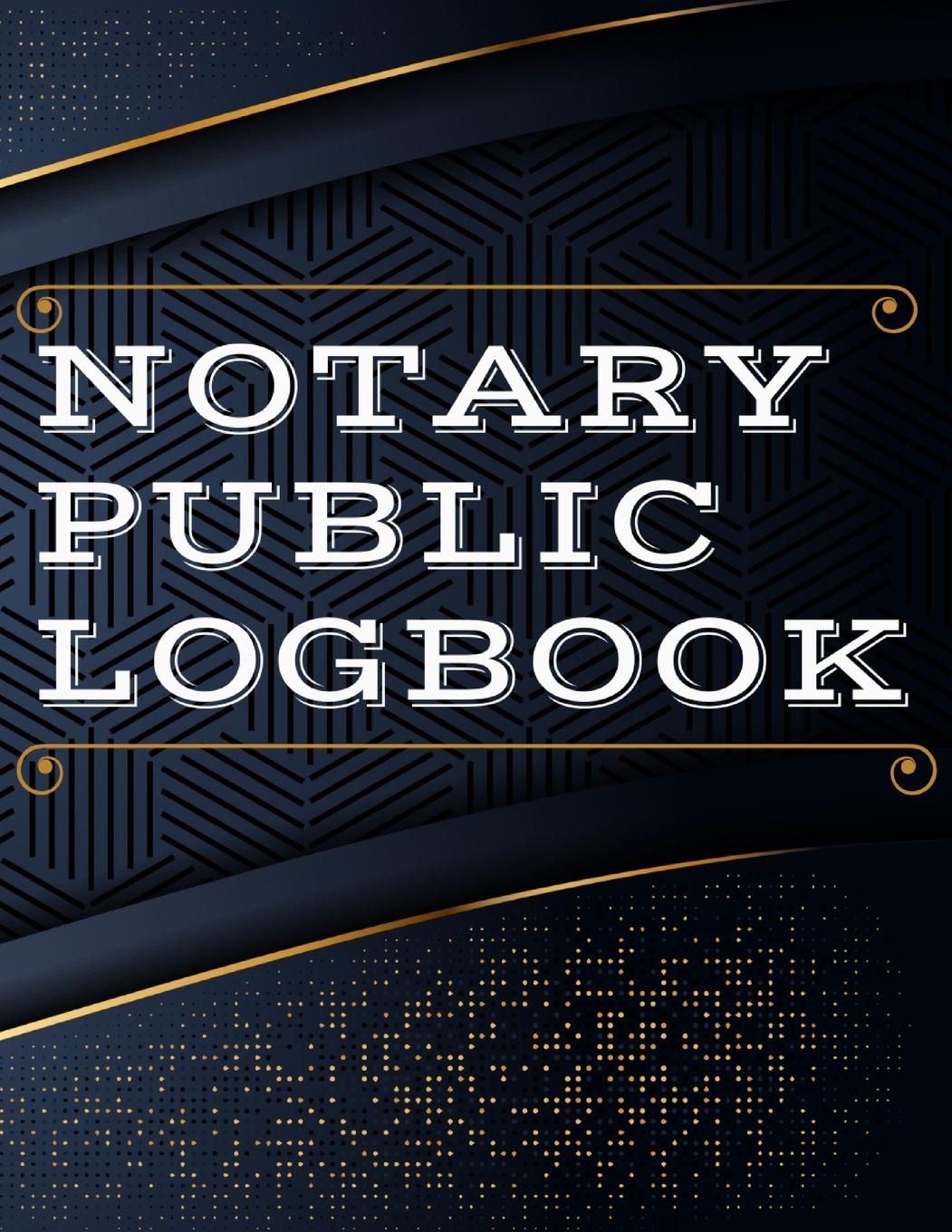 Kniha Notary Public Log Book 