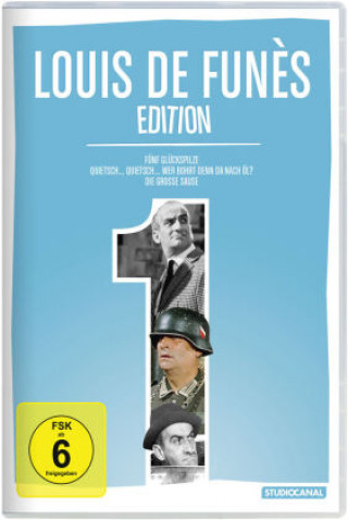 Filmek Louis de Fun?s Edition 1 / 3 DVDs 