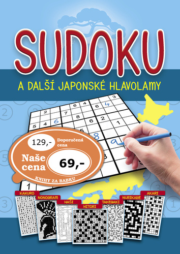 Kniha Sudoku a další japonské hlavolamy 